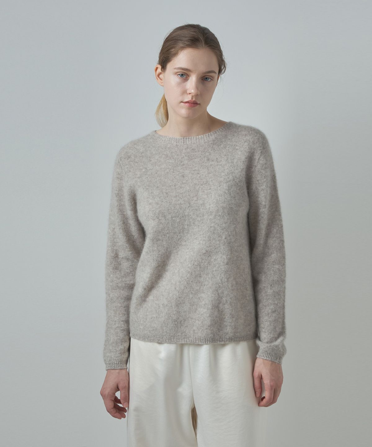 누토프(NUTOFFE) Round Knit_Oat Beige