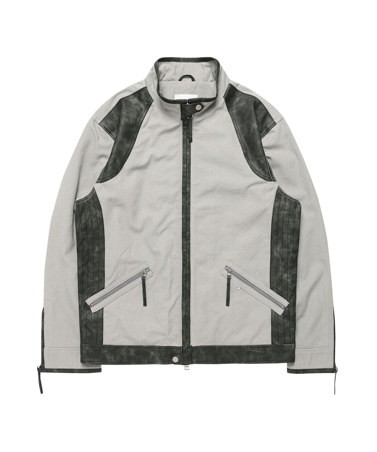 더바이닐하우스(THEVINYLHOUSE) MOTOR JACKET GREY