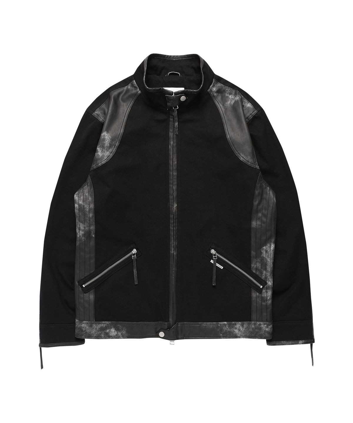 더바이닐하우스(THEVINYLHOUSE) MOTOR JACKET BLACK