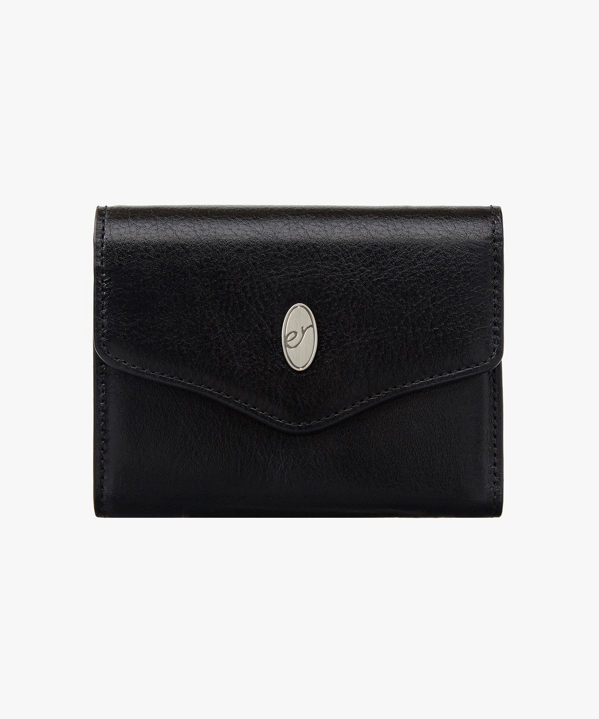 오에르(OER) Lina trifold wallet - Black