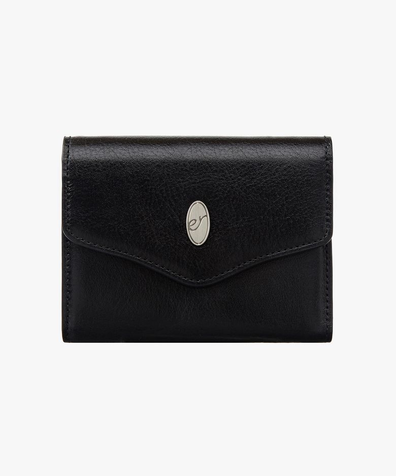 Lina trifold wallet - Black