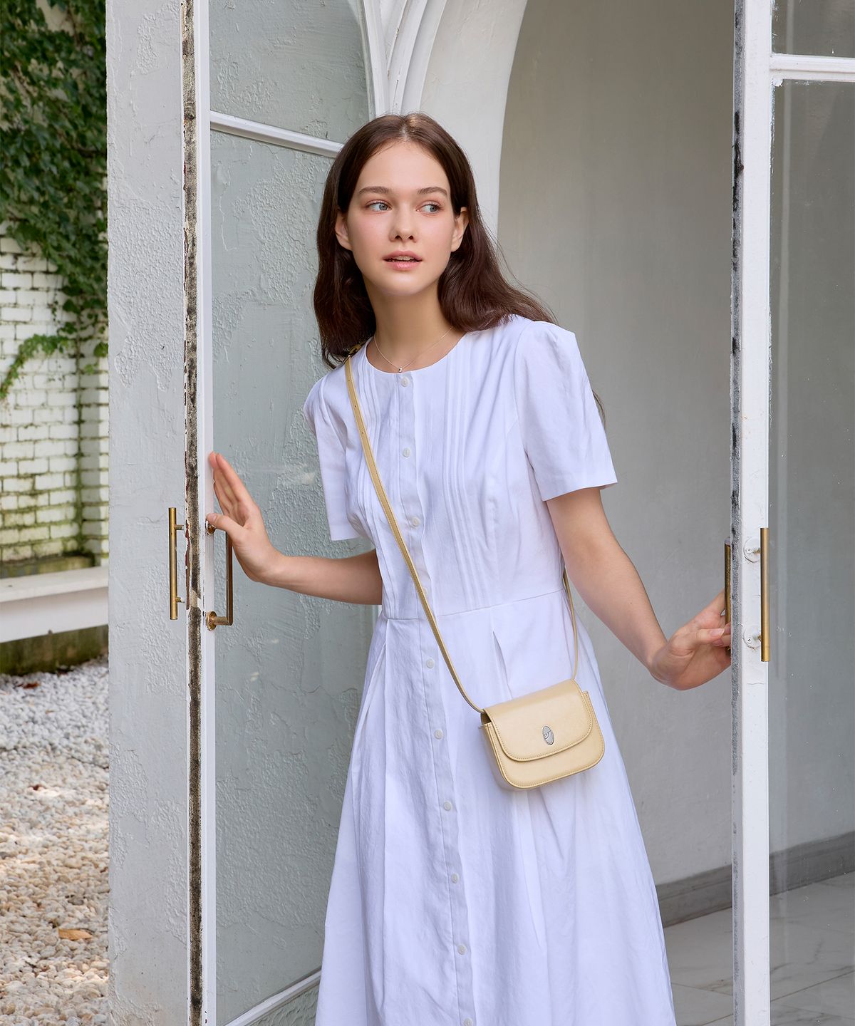 오에르(OER) Leny Mini Bag - Butter