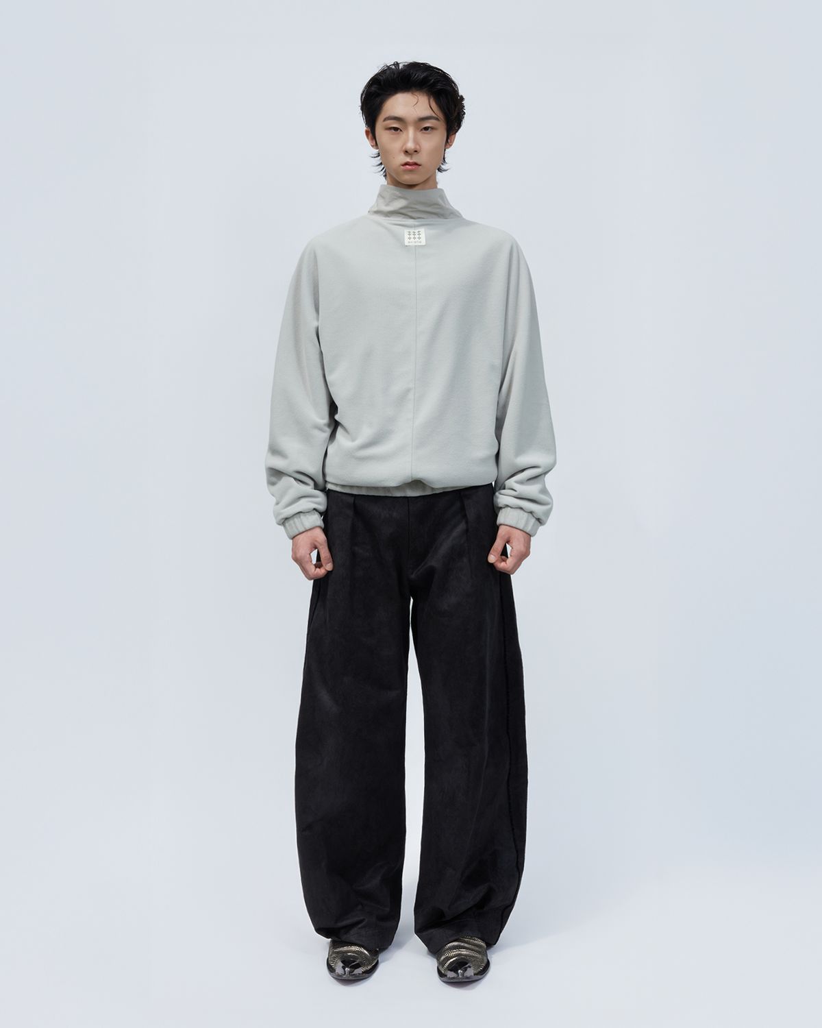에키에타(EKIETA) Rally Pants in Soot