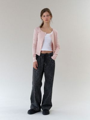 세레나 버튼 가디건 (베이비 핑크)