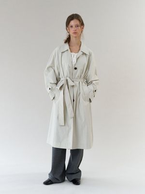 이지 트렌치 코트 (그레이지)