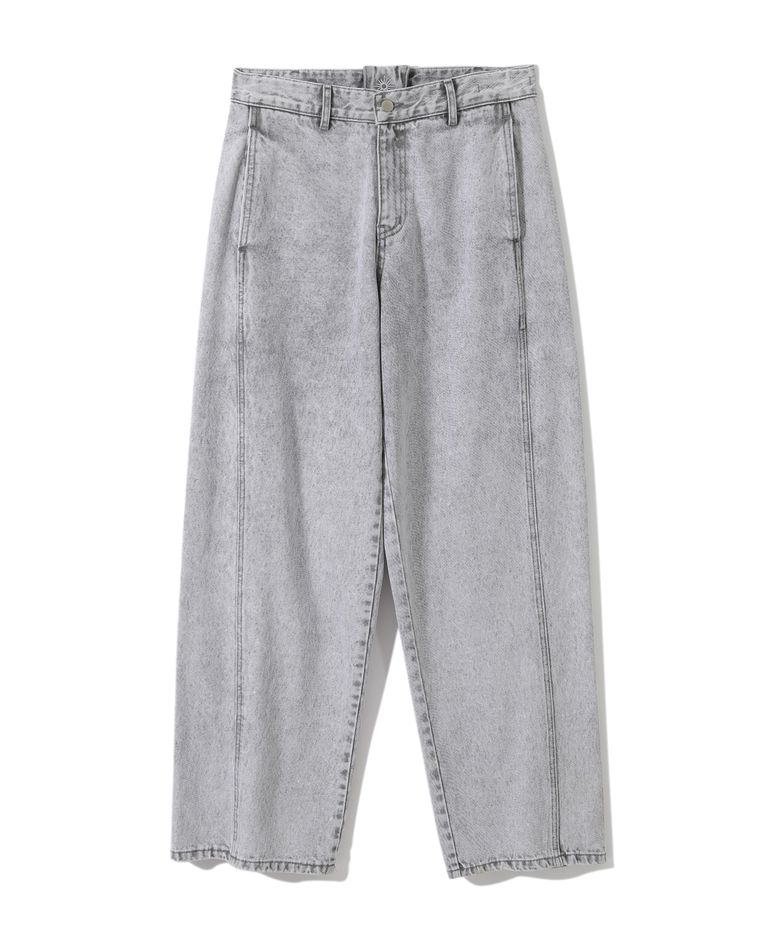 Curved-Fit Denim (light grey)
