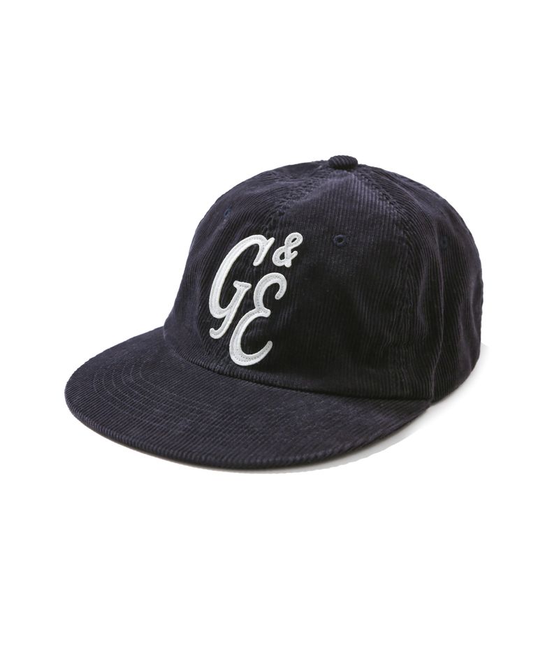 GE Corduroy Ball Cap (navy)