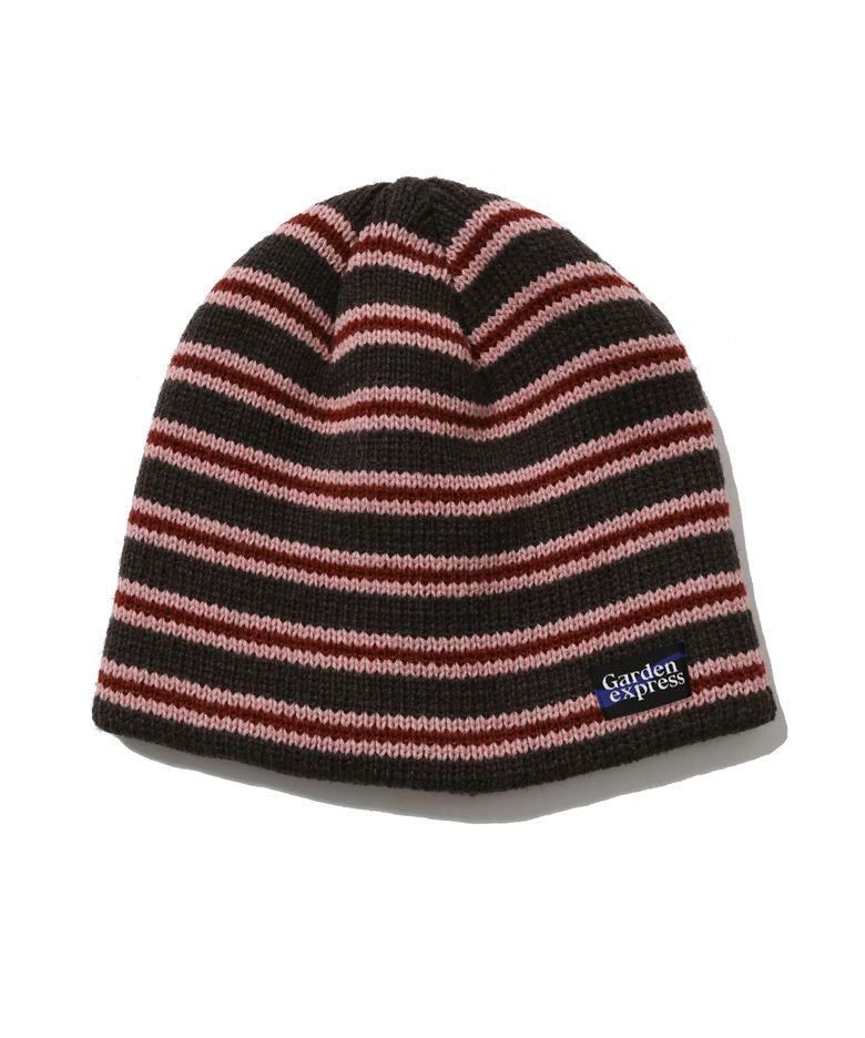 Striped Beanie (pink)