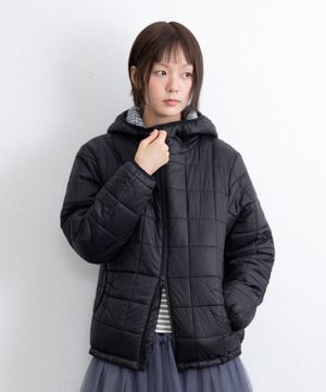 IK HOOD PADDING JACKET_BLACK(IK2FWMB900A)