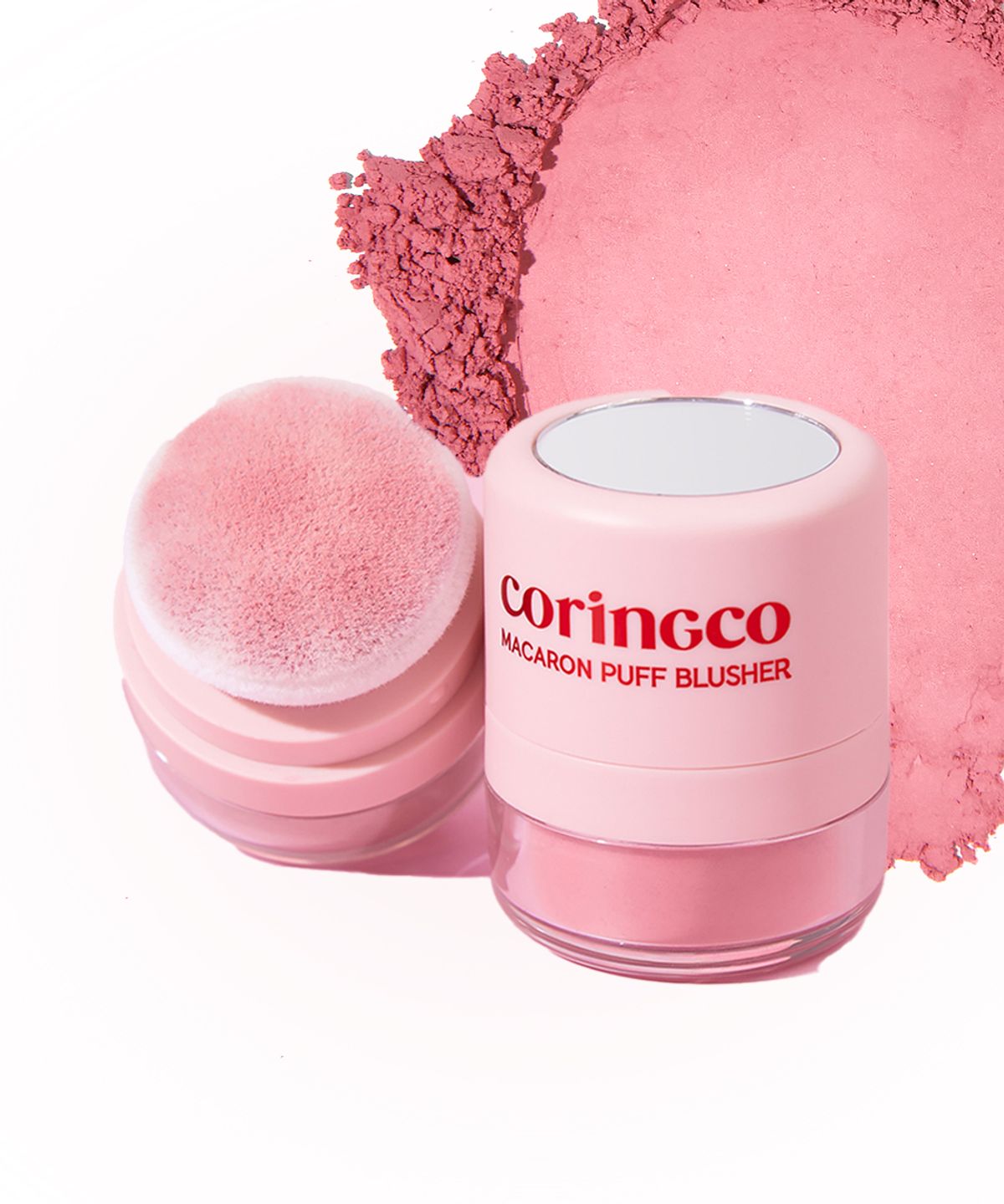 코링코(CORINGCO) 마카롱 퍼프 블러셔