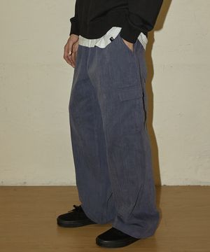 NO.353 스트럭쳐 카고 팬츠(퍼플)