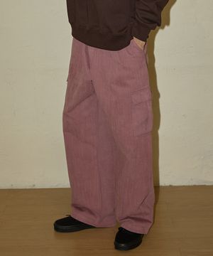 NO.353 스트럭쳐 카고 팬츠(핑크)