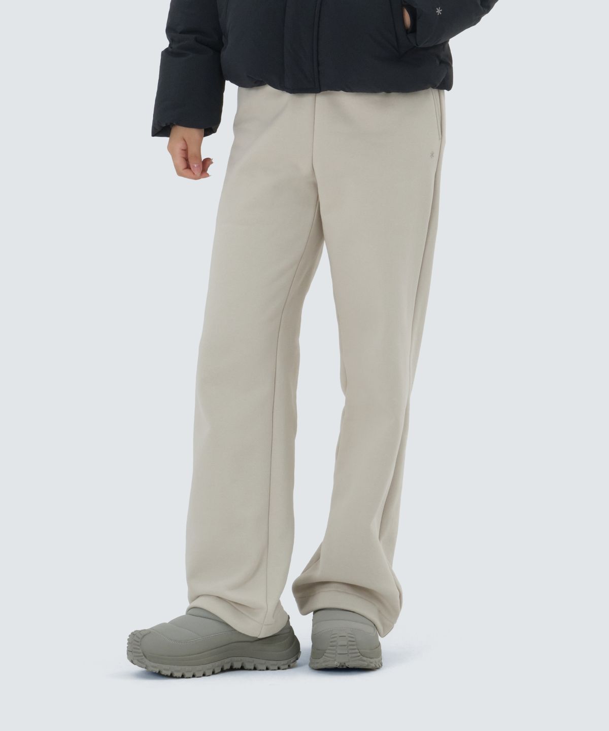 스노우피크 어패럴(SNOWPEAK APPAREL) 약기모 여성 스트링 팬츠 (S25WWFFP69) Light Beige