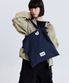 HEART STRIPE ECO BAG NAVY