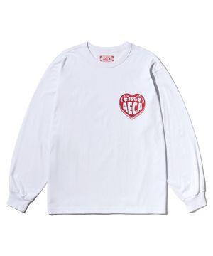 AECA LOVE LONG SLEEVE-WHITE