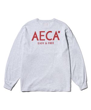 AECA SIGNATURE LONG SLEEVE-LIGHT GREY