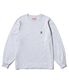 EVERYDAY AECA CLOVER LONG SLEEVE-LIGHT GREY