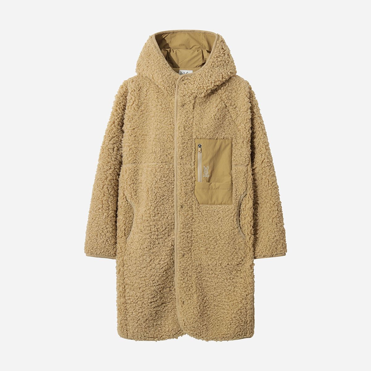 디오디(DOD) 여성) 롱쉐르파 플리스 자켓(TAN)