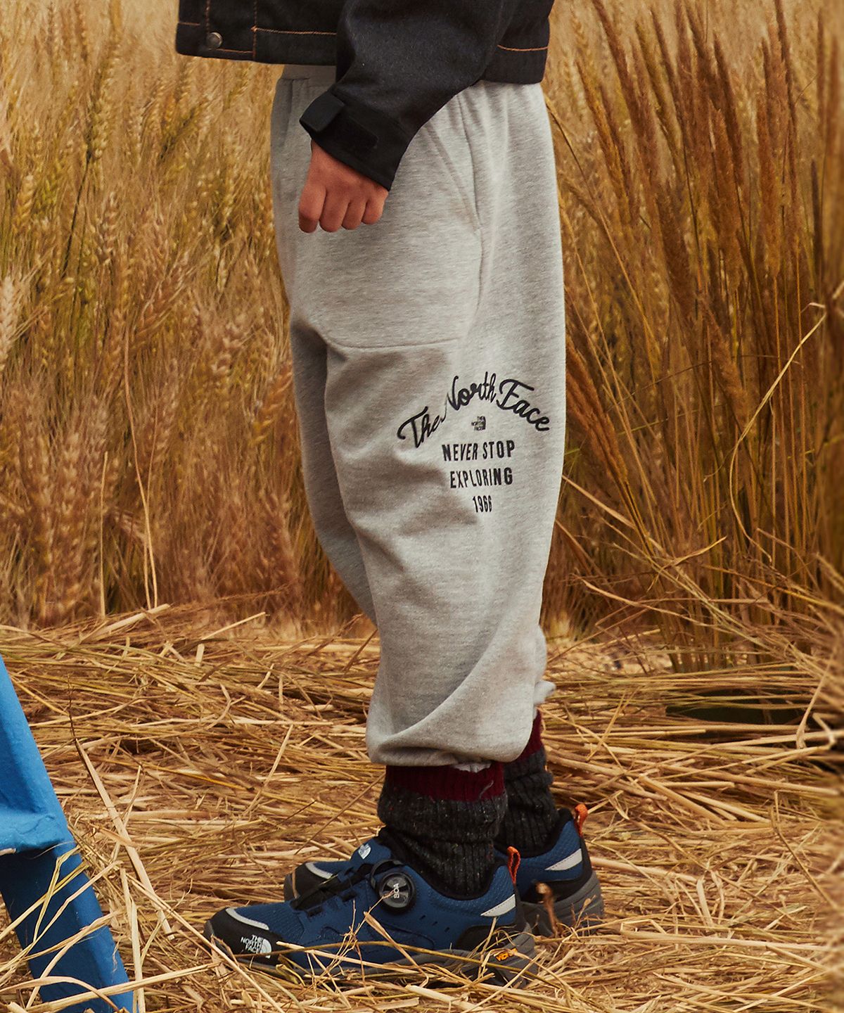 노스페이스 키즈(THE NORTH FACE KIDS) 키즈 고트 스웻팬츠 NP6KR50T_MEG