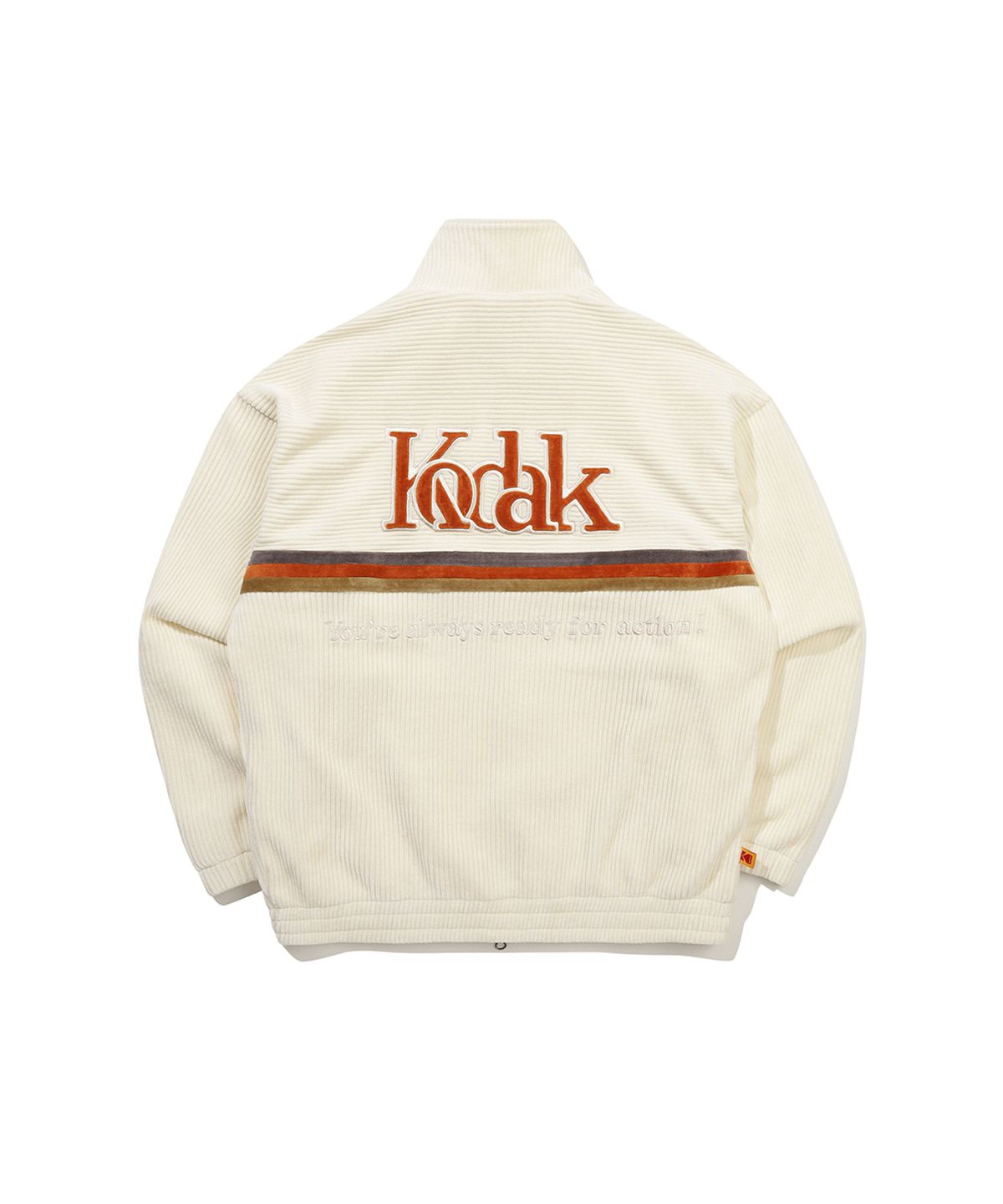 코닥(KODAK) 씨네코닥 벨벳 코듀로이 집업 IVORY
