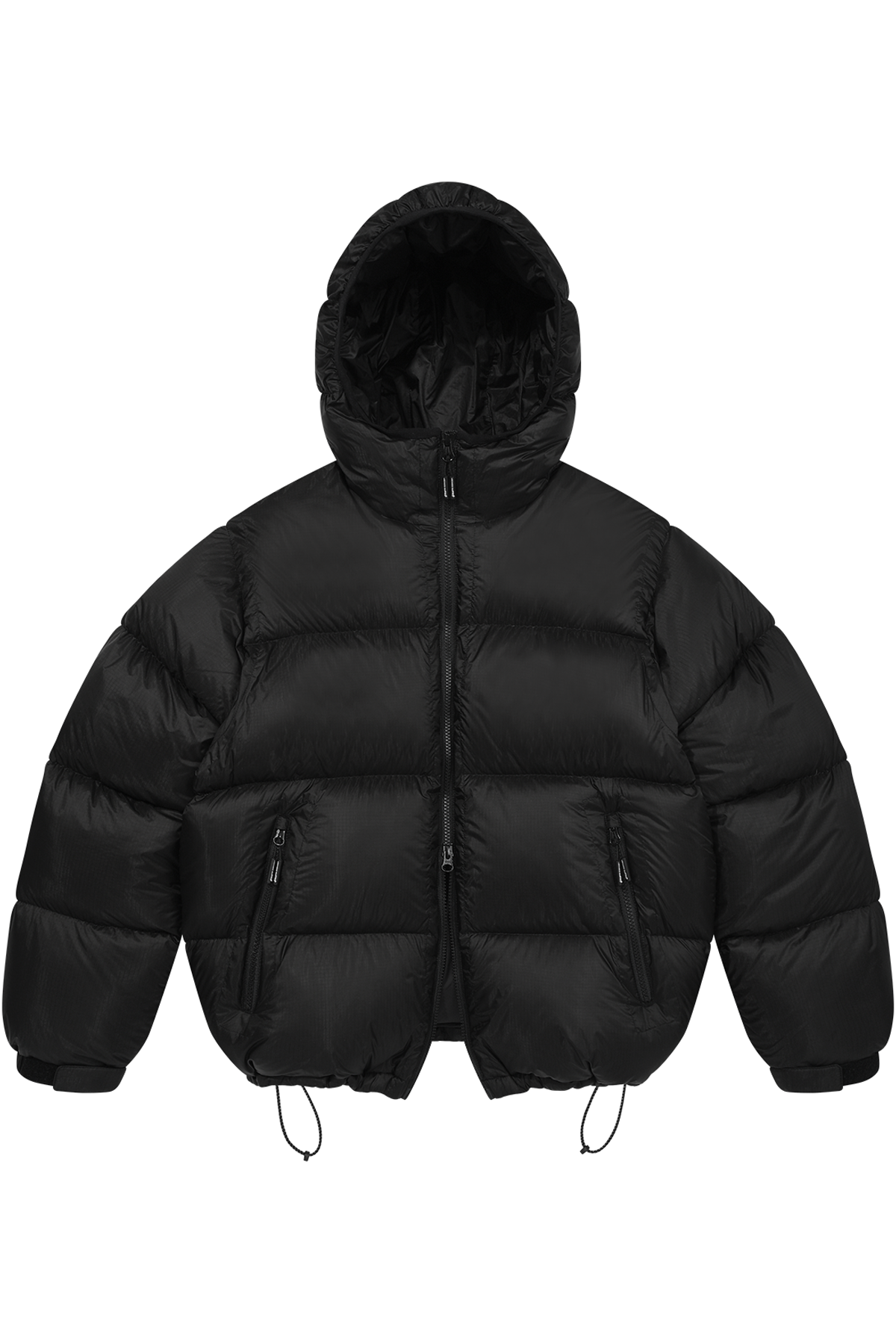 록히드마틴(LOCKHEED MARTIN) LM CLOUD COLOR LAYERED HOOD DOWN JP (BLACK)