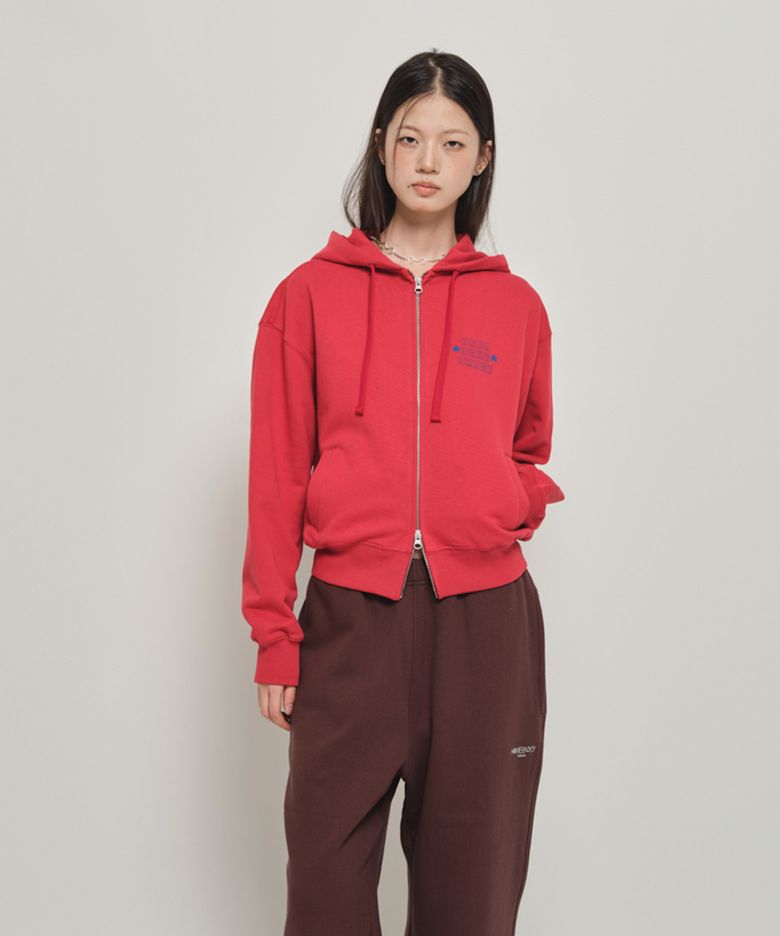 NEED SOME SPACE ZIP-UP (RED)