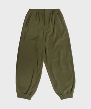플리스 팬츠 - OLIVE