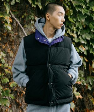 2WAY 신슐레이트 베스트 - BLACK