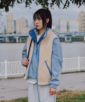 플리스 베스트 - IVORY