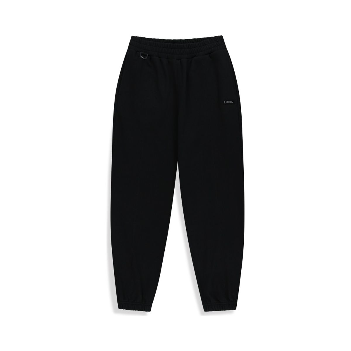 내셔널지오그래픽 키즈(NATIONAL GEOGRAPHIC KIDS) K254UPT810 어드벤처 루즈핏 니트 트레이닝 팬츠 CARBON BLACK