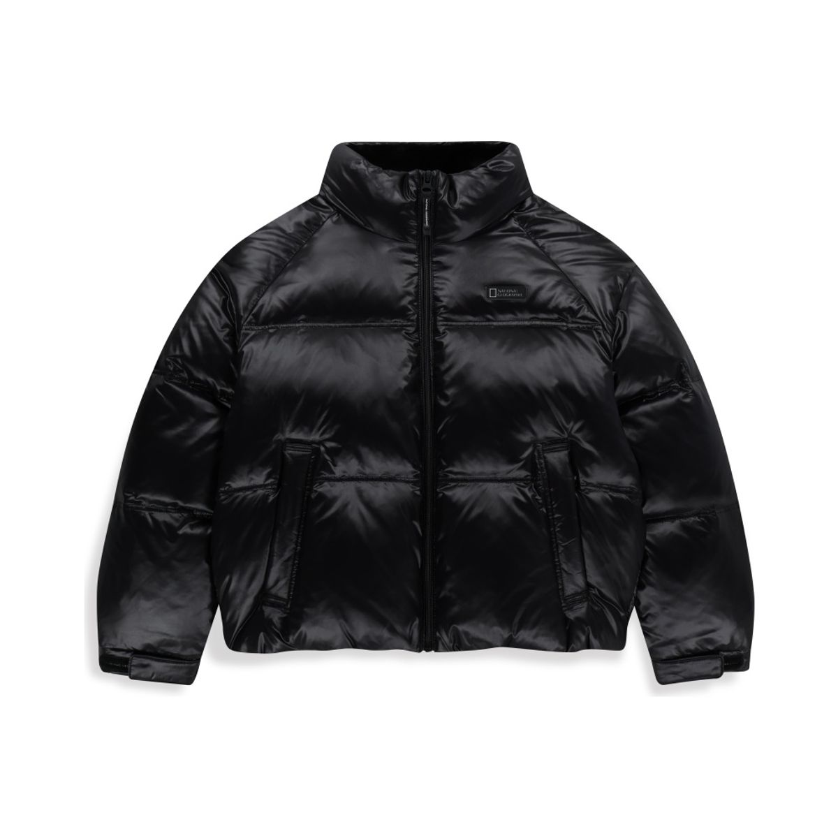 내셔널지오그래픽 키즈(NATIONAL GEOGRAPHIC KIDS) K254UDW960 글로시 덕 다운 점퍼  CARBON BLACK
