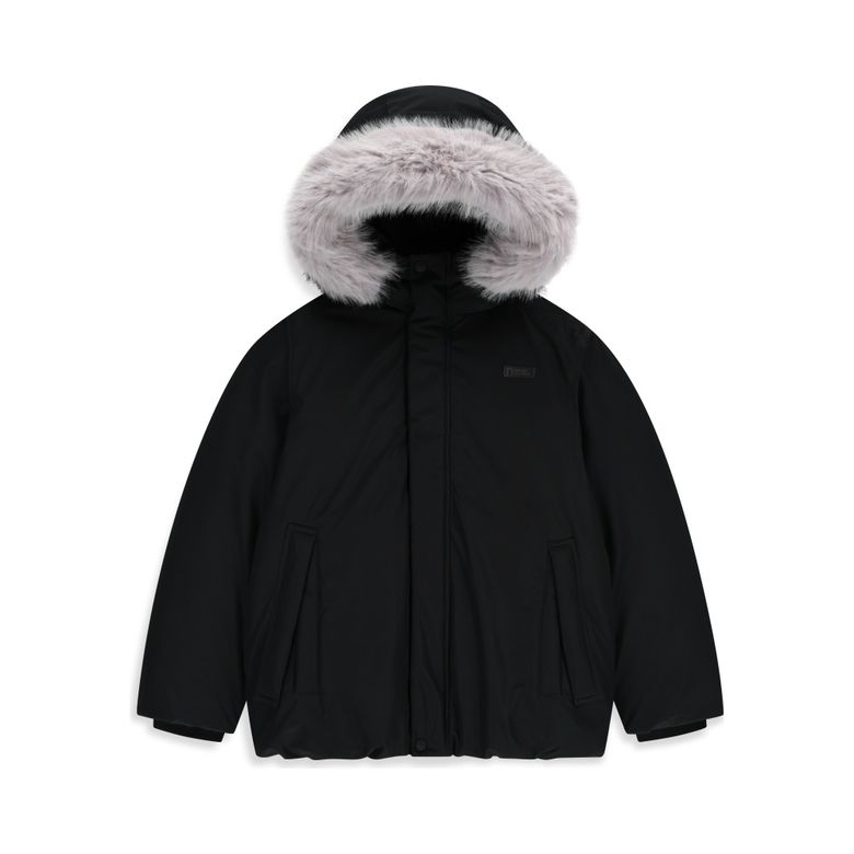 K254UDW940 벨루가 숏 머스코비 다운 점퍼 CARBON BLACK