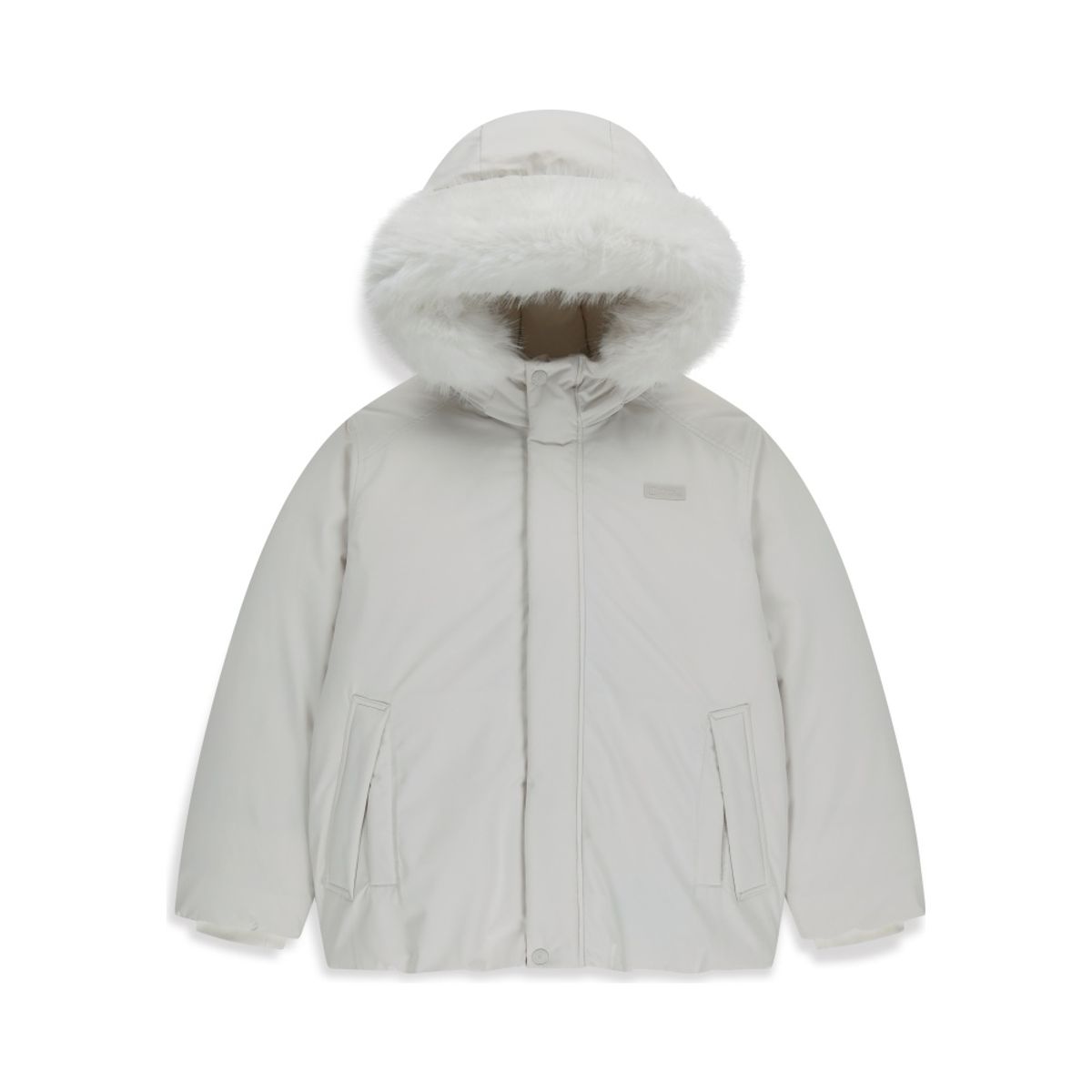 내셔널지오그래픽 키즈(NATIONAL GEOGRAPHIC KIDS) K254UDW940 벨루가 숏 머스코비 다운 점퍼 IVORY