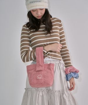 쉘리 코듀로이 토트백_35101TT