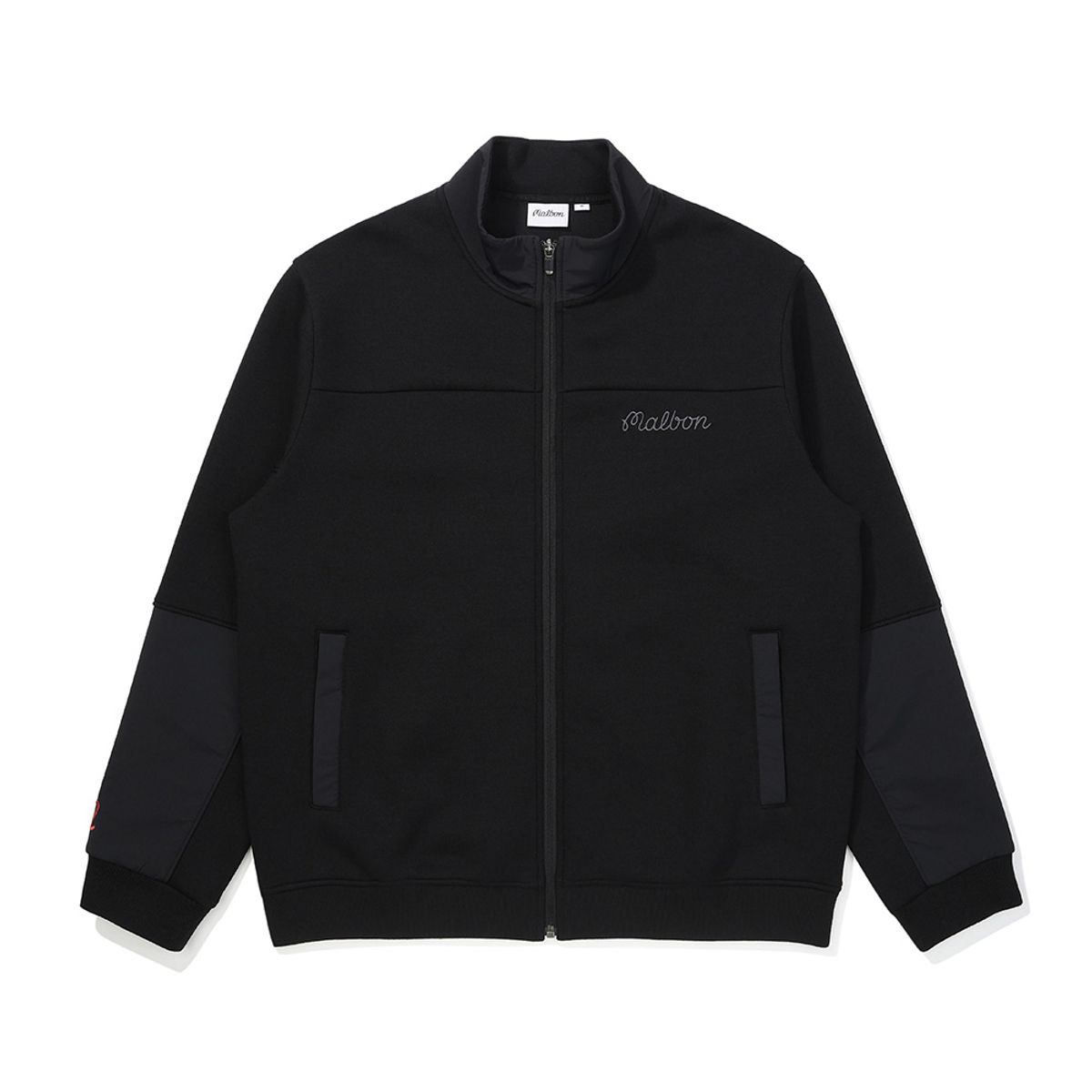 말본 골프(MALBON GOLF) 에어리 풀집업 자켓 BLACK (MAN)