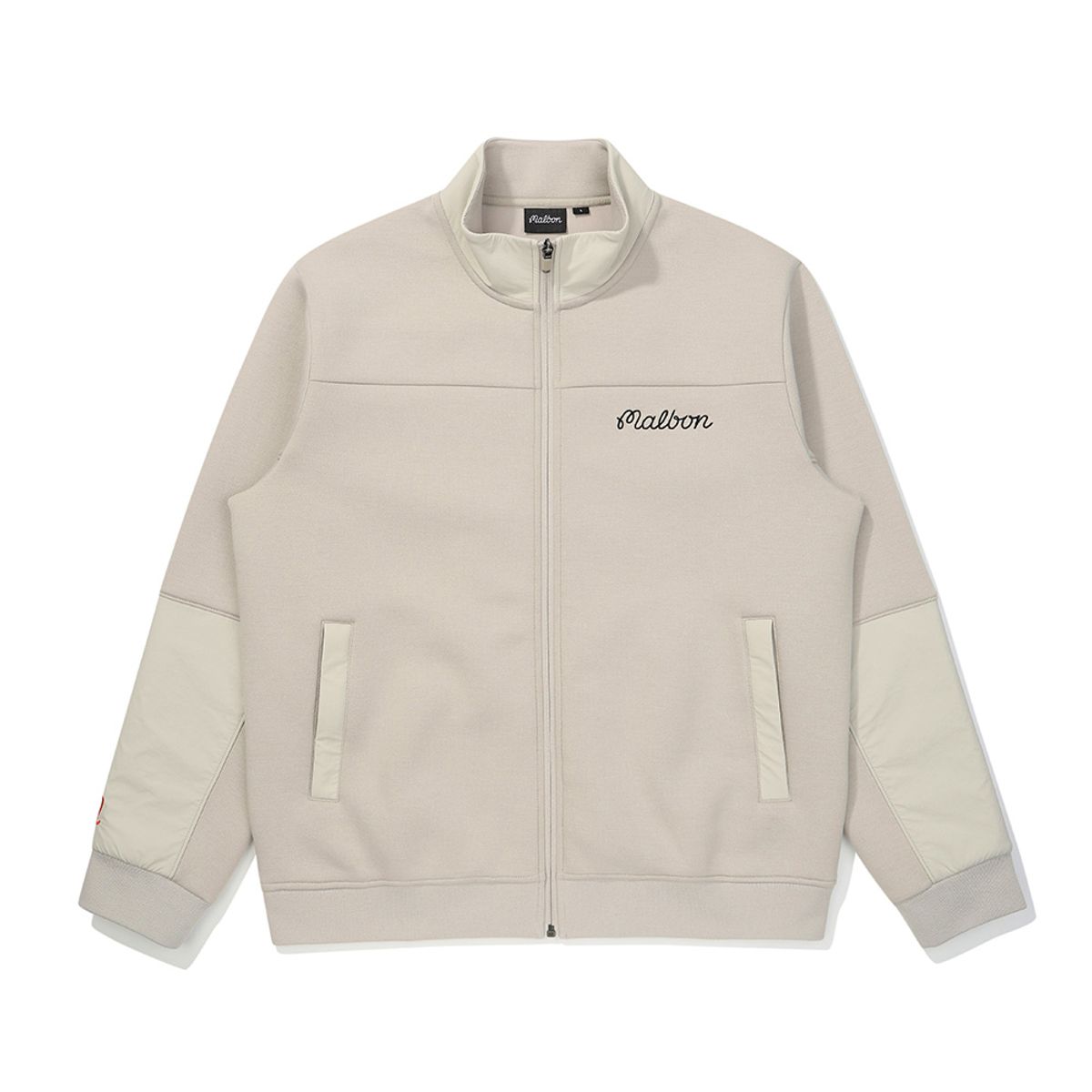 말본 골프(MALBON GOLF) 에어리 풀집업 자켓 GREYISH BEIGE (MAN)