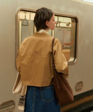 투버튼스트라이프라운드남방/셔츠 (KYNB2507090)