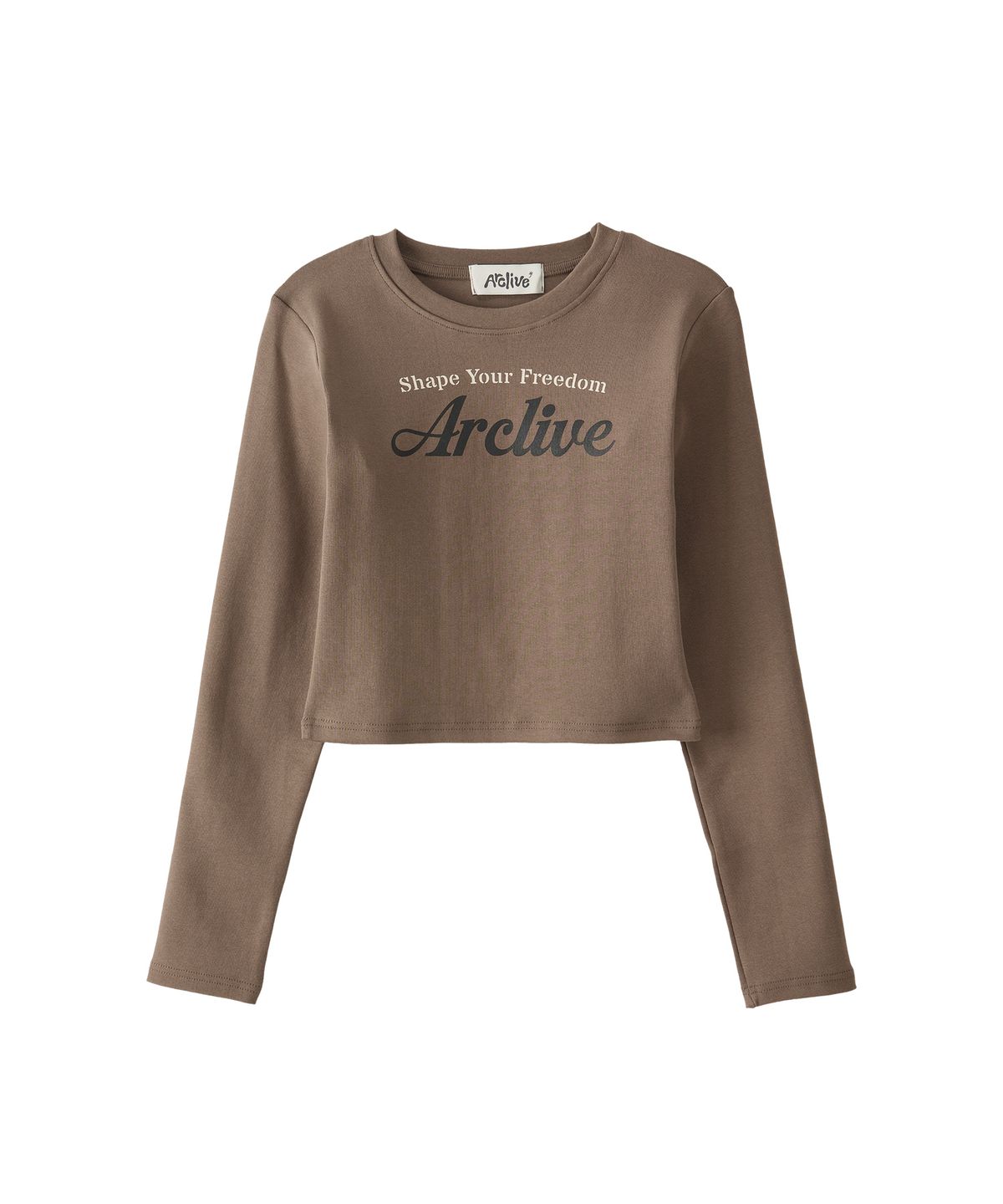아크라이브(ARCLIVE) 프리 나염 T (brown)