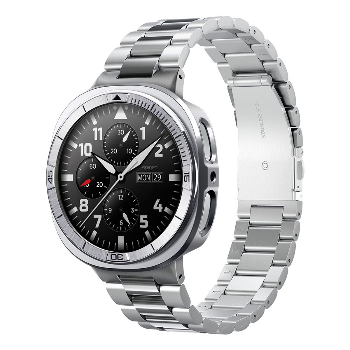 슈피겐(SPIGEN) 갤럭시워치9 8 44mm 베젤링 케이스 베젤튠프로 파일럿