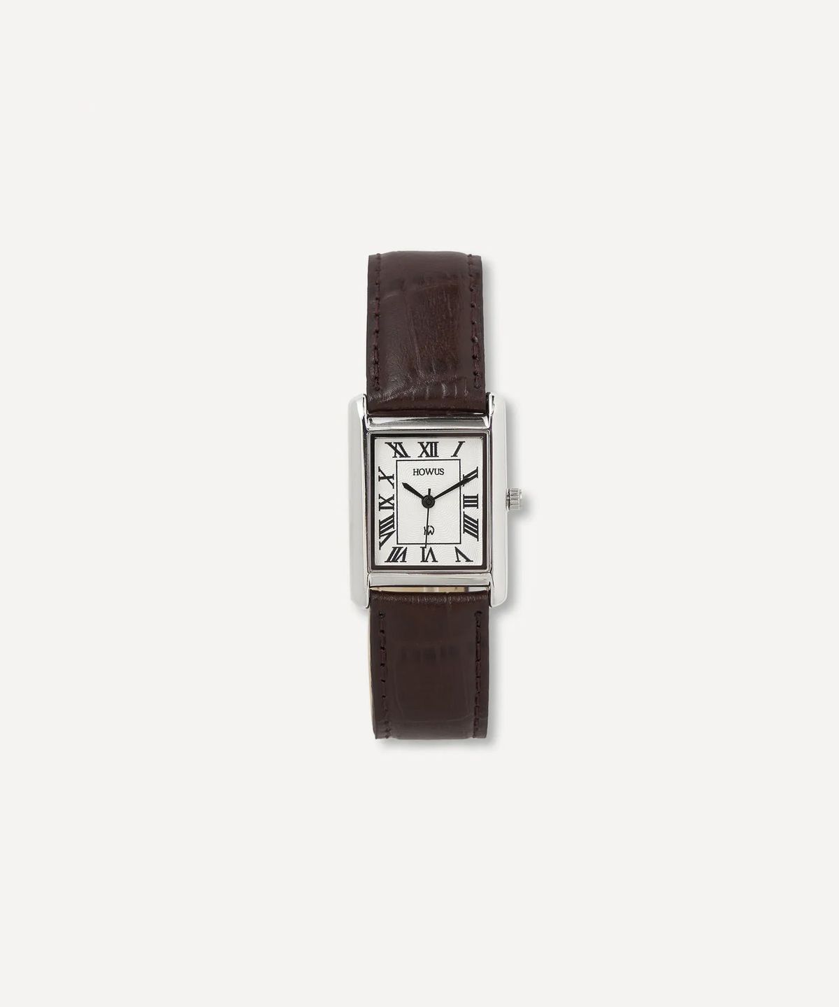 호와스(HOWUS) WIDE CLASSIC SQUARE WATCH (SILVER)
