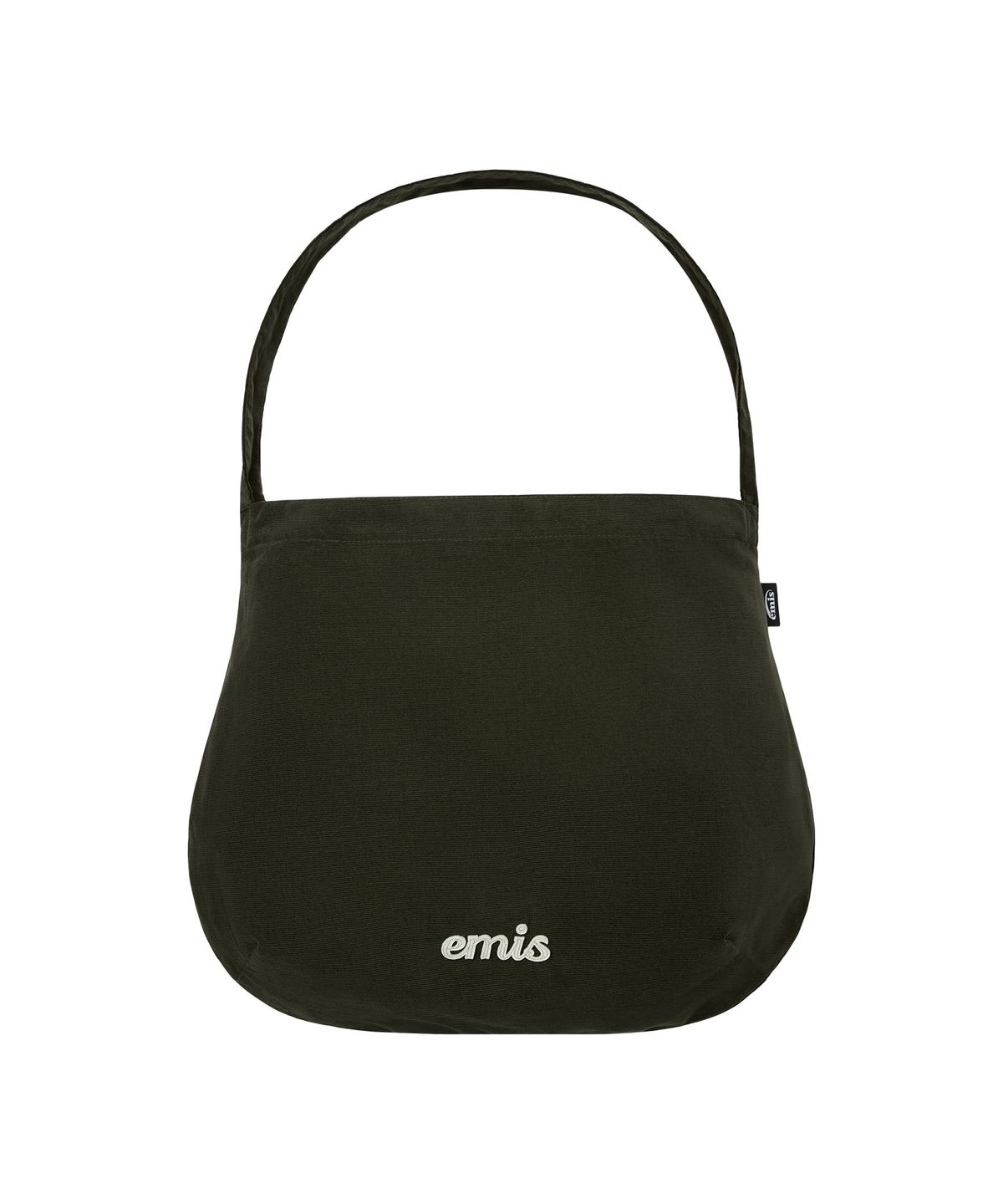 이미스(EMIS) CORDUROY ROUND ECO BAG-KHAKI