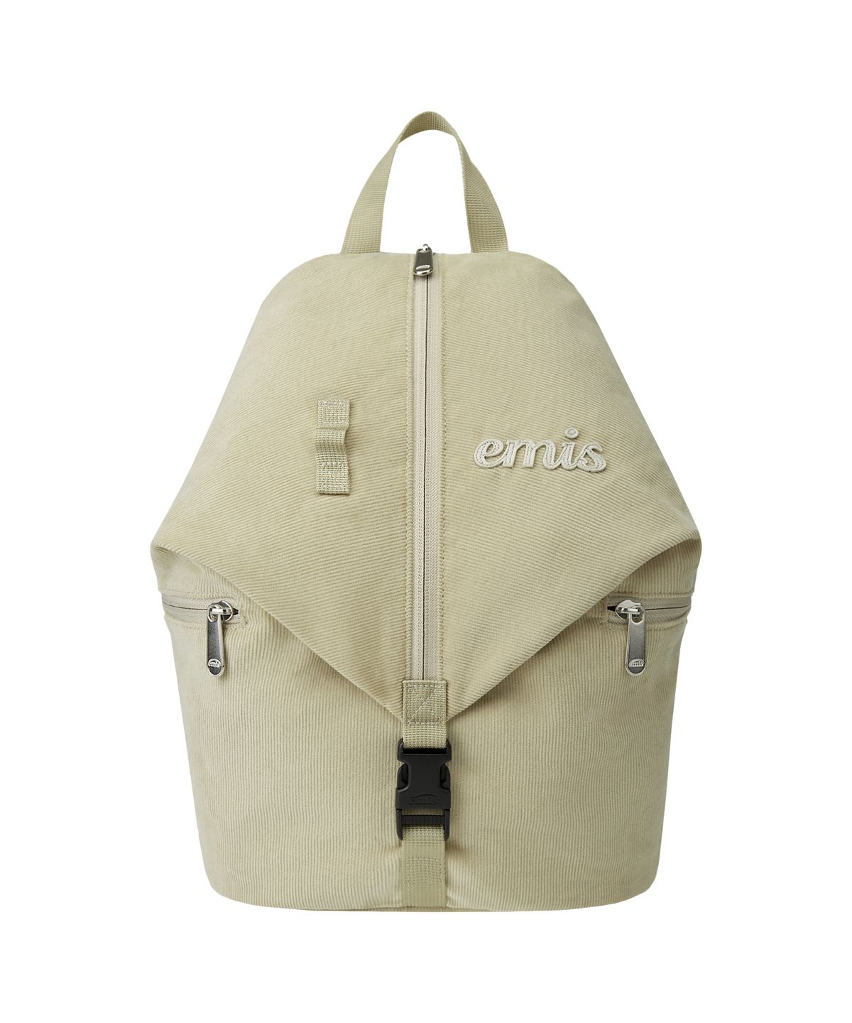 이미스(EMIS) CORDUROY CONVERTIBLE BACKPACK-BEIGE