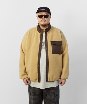 [빅사이즈]시티워커 울블렌드 플리스 자켓