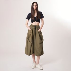 AW52PT36 테크플레어 팬츠_카키