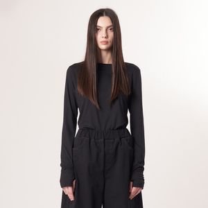 AW52TL01 베이스 레이어 탑_블랙