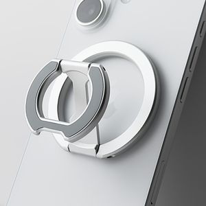 맥세이프 그립톡 (아이폰 갤럭시 폴딩 양면자석 홀더) M10, Silver Titanium