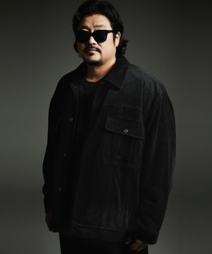 [빅사이즈]잉크셰이드 워시드 코듀로이 자켓