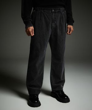 [빅사이즈]잉크셰이드 워시드 코듀로이 팬츠