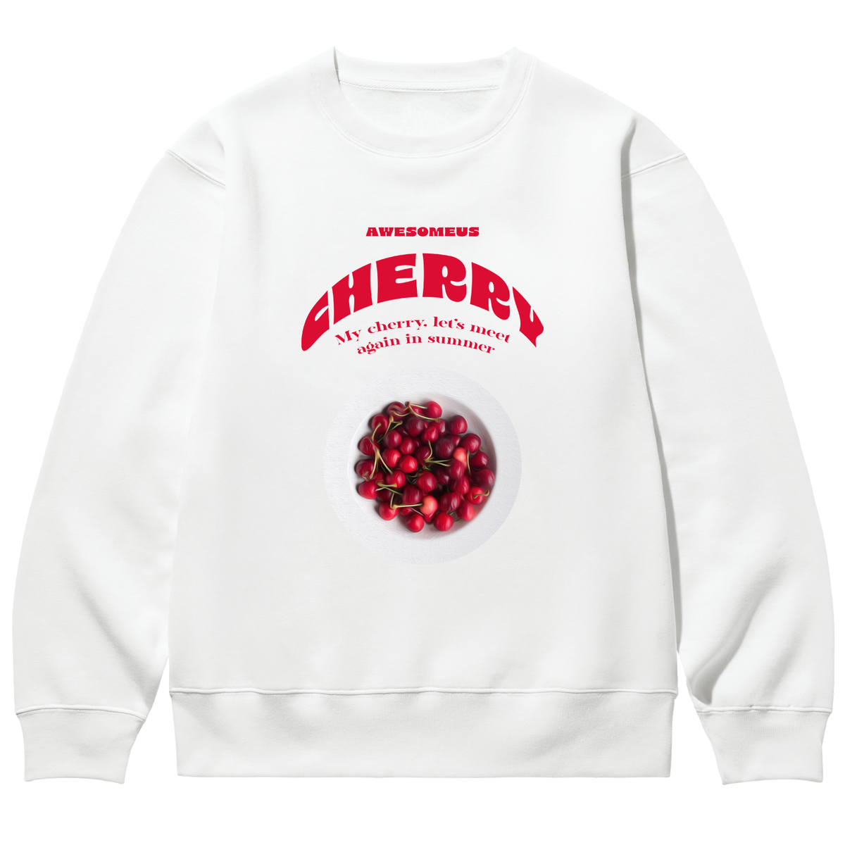 어썸어스(AWESOMEUS) CHERRY SWEAT_4 COLOR