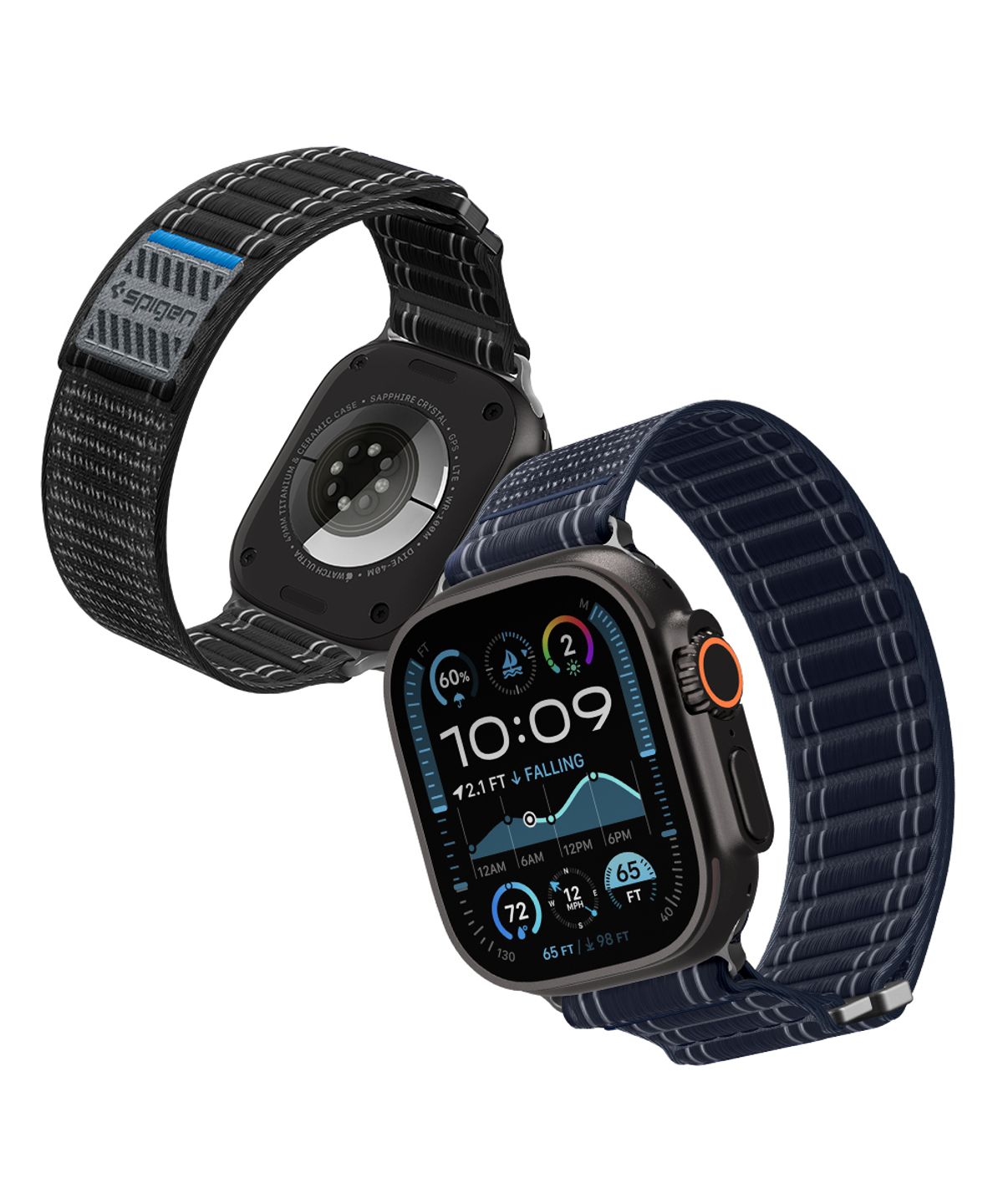 슈피겐(SPIGEN) 애플워치 스트랩 11 10 9 8 7 SE3 SE2 6 5 4 SE 울트라 3 2 1 WBF0